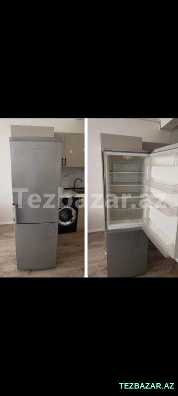 Soyuducu tam islekdi metalik reng Soyuducu tam islekdi metalik reng