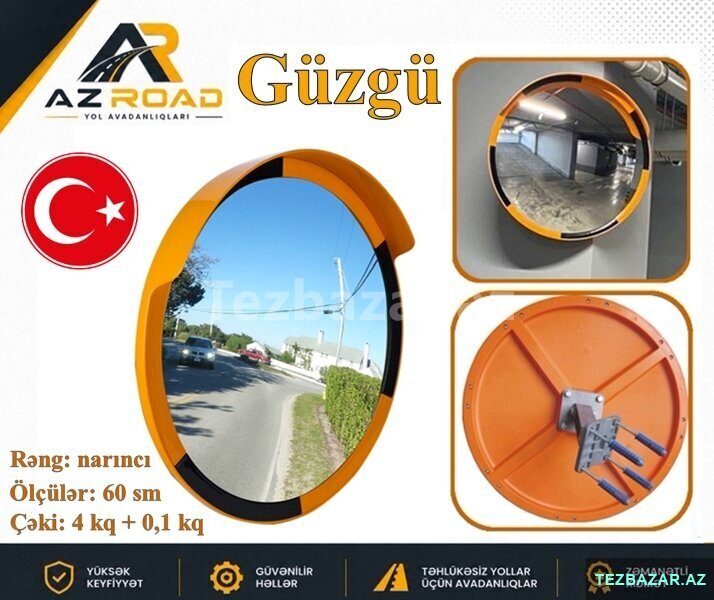 Qabarıq Güzgü 60sm Qabarıq Güzgü 60sm