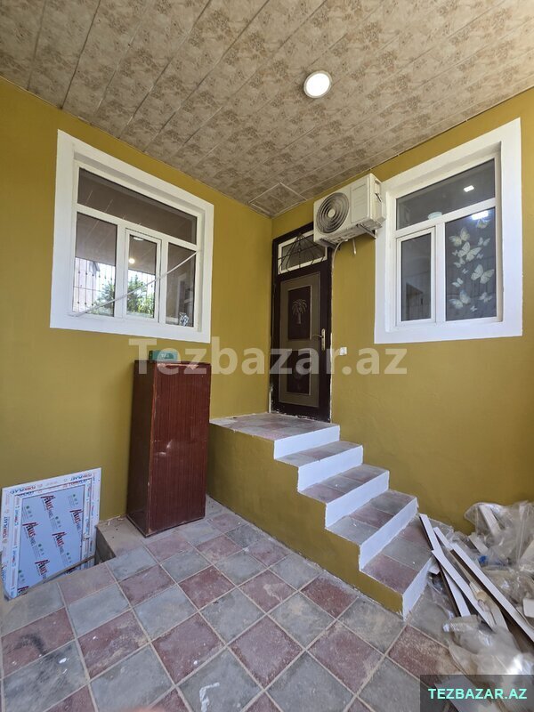 Tam temirli 3 otaqli heyet evi satilir Tam temirli 3 otaqli heyet evi satilir