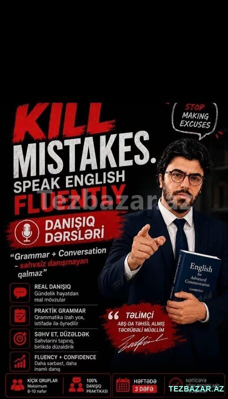 "Grammar + Conversation" danışıq təlimi "Grammar + Conversation" danışıq təlimi
