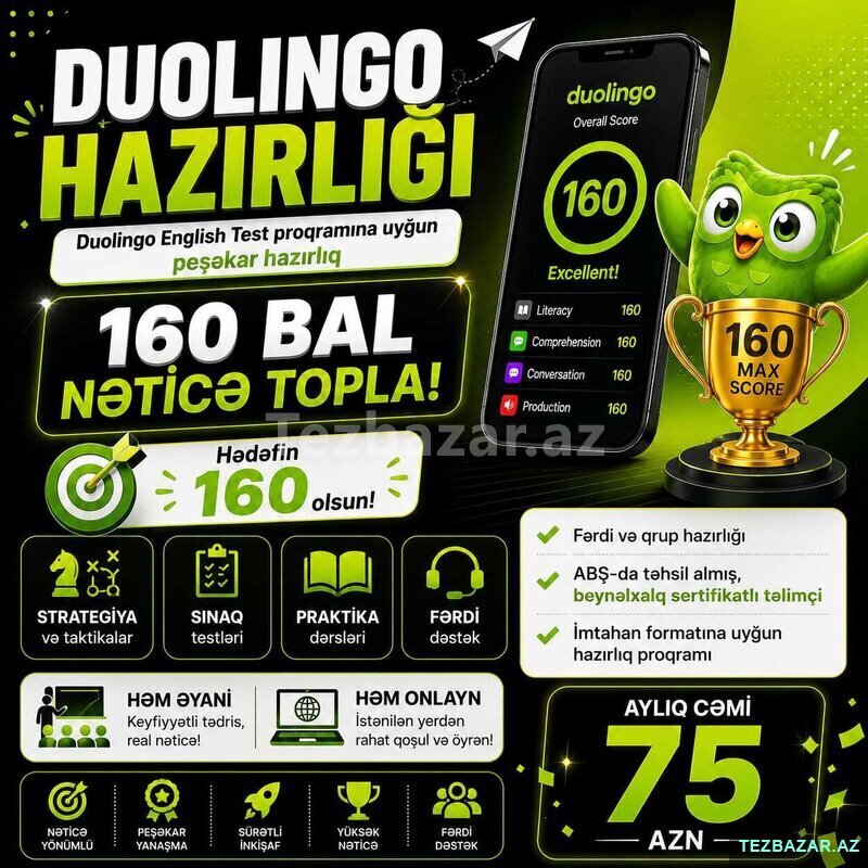 Duolingo İmtahanı Hazırlığı Duolingo İmtahanı Hazırlığı