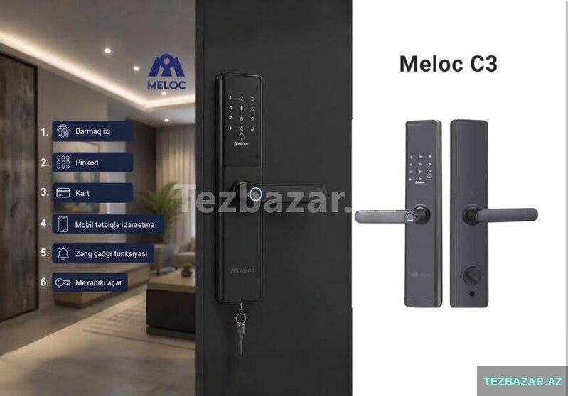 Smart Kilid Meloc C3 Smart Kilid Meloc C3
