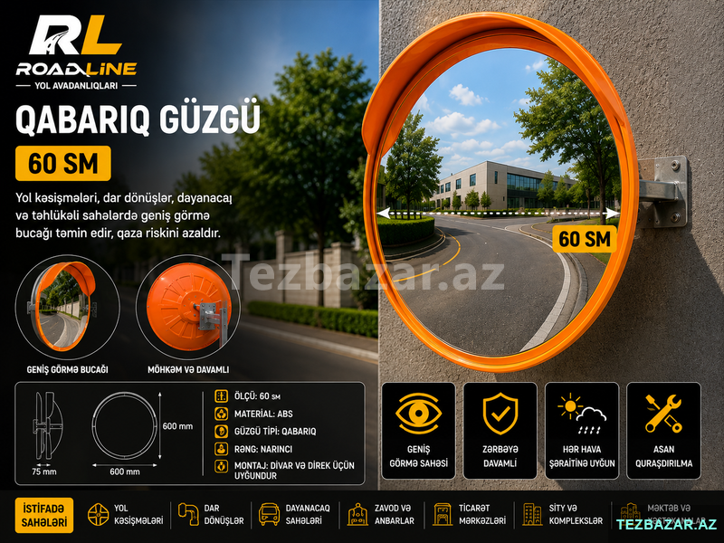 Qabarıq Güzgü Qabarıq Güzgü