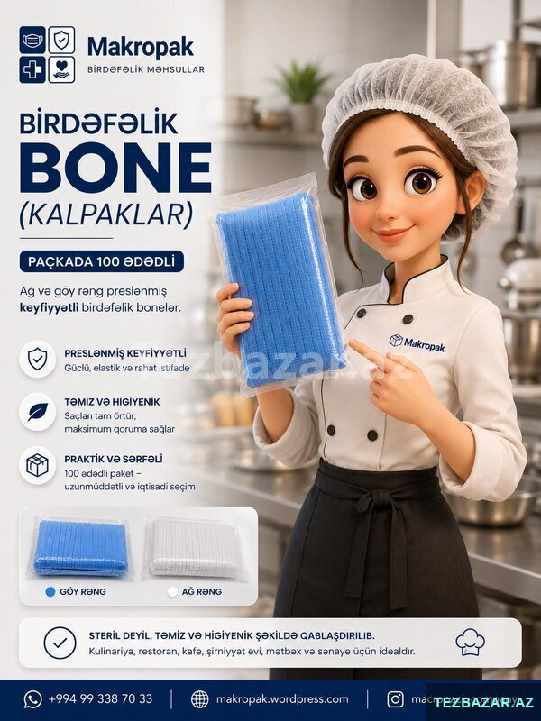 Birdəfəlik bone (kalpak) Birdəfəlik bone (kalpak)