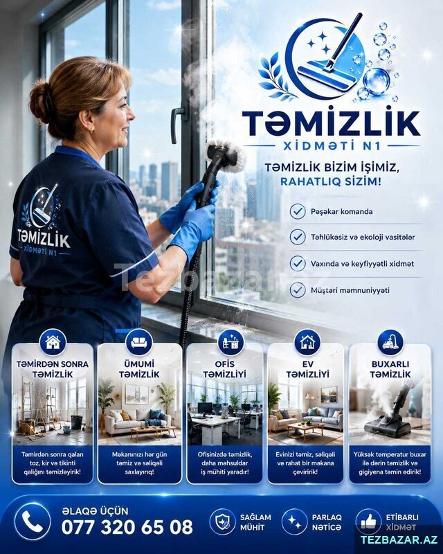 Təmizlik Xidməti Təmizlik Xidməti