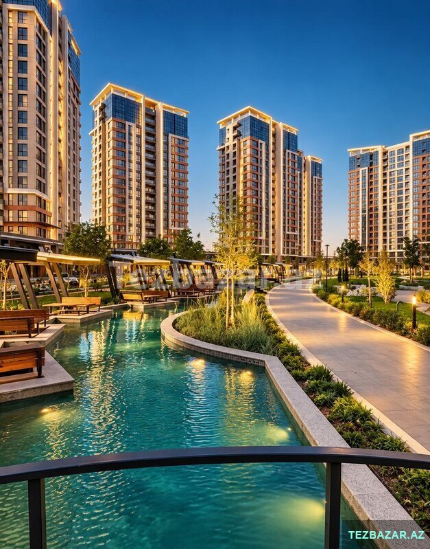 City Garden 3 otaqli Təmirli menzil satılır City Garden 3 otaqli Təmirli menzil satılır