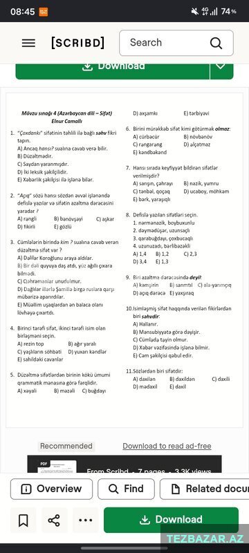 Az Dili İbtidai Sinif Bütün Fənlər Məntiq Dərsləri Riyaziyya Az Dili İbtidai Sinif Bütün Fənlər Məntiq Dərsləri Riyaziyya