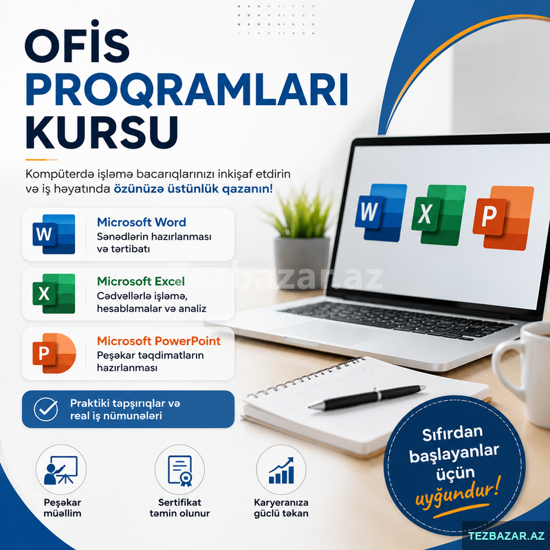 Ofis proqramları kursu Ofis proqramları kursu