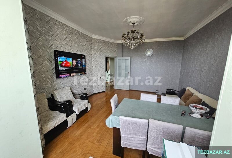 Satılır 3 otaqlı yeni tikili 84 m², Bakıxanov q Satılır 3 otaqlı yeni tikili 84 m², Bakıxanov q