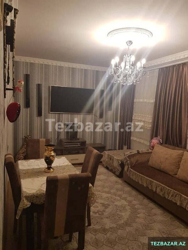 Satılır 3 otaqlı köhnə tikili 60 m², Bakıxanov q Satılır 3 otaqlı köhnə tikili 60 m², Bakıxanov q