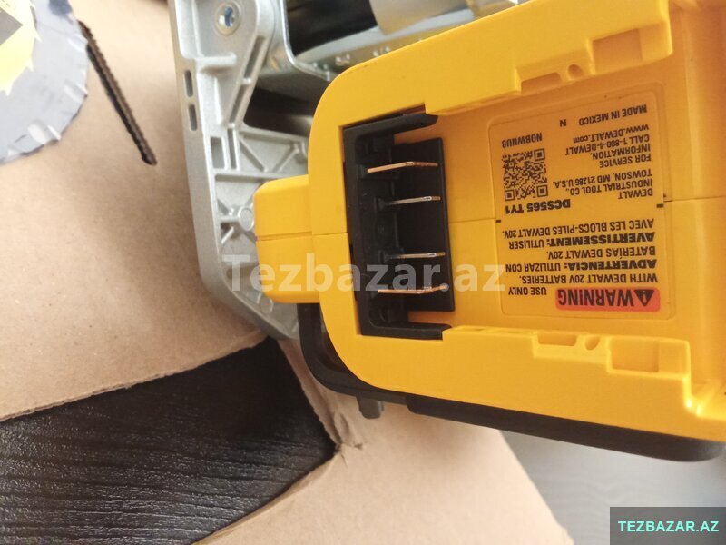 Dewalt Dcs565b yeni orjjnal dairəvi mişar Dewalt Dcs565b yeni orjjnal dairəvi mişar