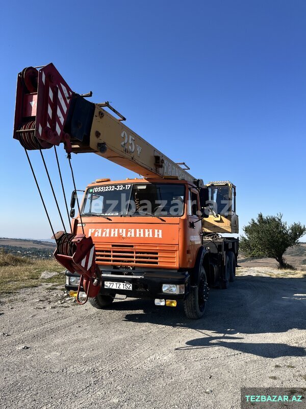 Avtokran sifarisi 25 t Avtokran sifarisi 25 t