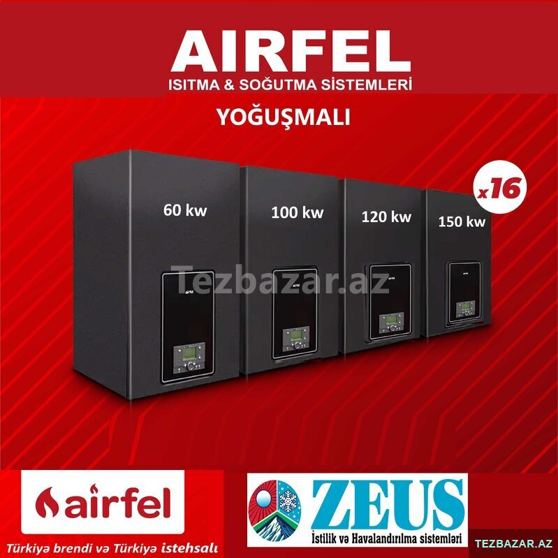 Qazan divar tipli Airfel 60 kw Qazan divar tipli Airfel 60 kw