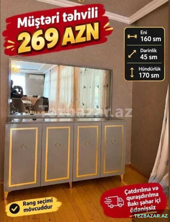 Güzgülü kamod Güzgülü kamod