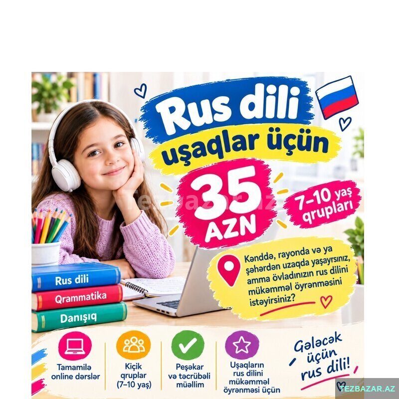 Rus dili uşaqlar üçün Rus dili uşaqlar üçün