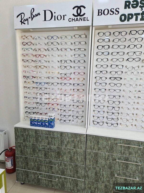 Optika üçün eynək şkafı satılır Optika üçün eynək şkafı satılır