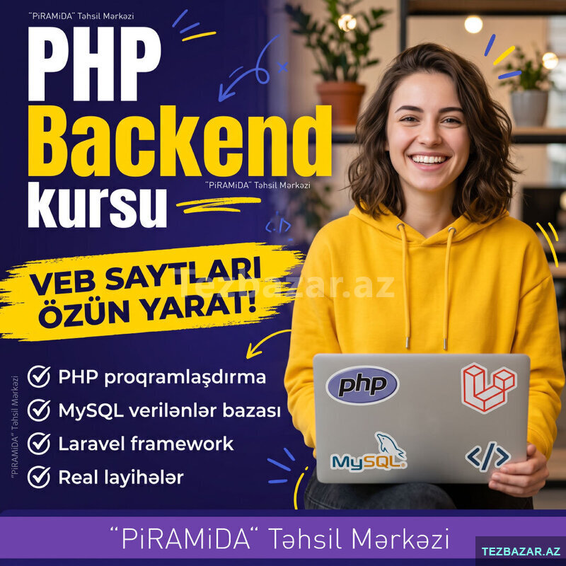 Php Backend proqramlaşdırma kursu Php Backend proqramlaşdırma kursu